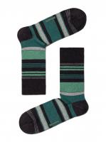 Men's socks DIWARI HAPPY 129 striped small photo conteamerica.com