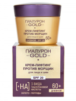 HYALURON GOLD Lifting Anti-Wrinkle Day Cream for Face and Neck 60+ SPF 20